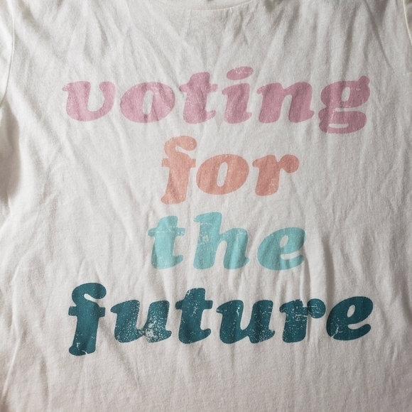 ☀ Grayson Threads Voting For The Future Tee Sz Small - Picture 3 of 6